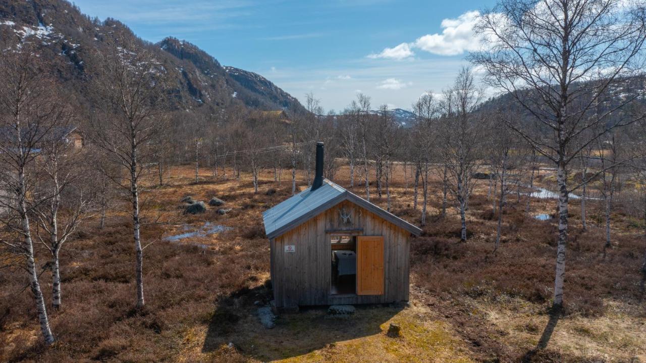 Готель Unique Cabin Sikringsbua In Sirdal Tjorhom Екстер'єр фото