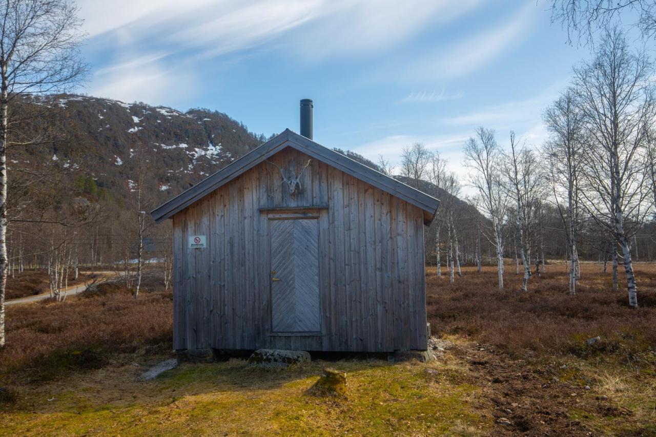 Готель Unique Cabin Sikringsbua In Sirdal Tjorhom Екстер'єр фото